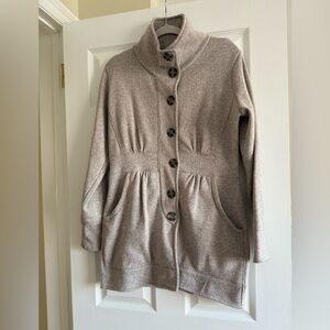 Avalanche Women's Beige Button-Up Jacket